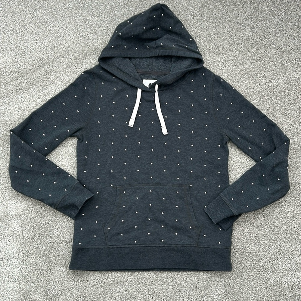 Y2K vintage express rhinestone covered hoodie sweatshirt